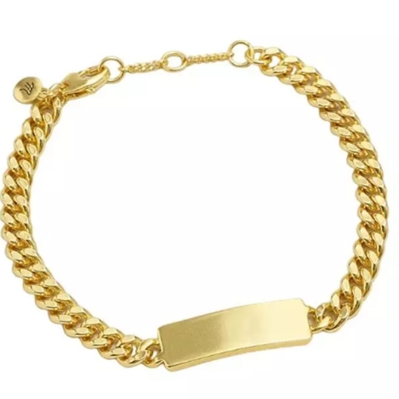 ❤️Madewell Gold Bar Bracelet❤️ Curb link - Picture 8 of 9